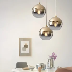 AuraDome Light - Moderne kugelförmige Pendelleuchte